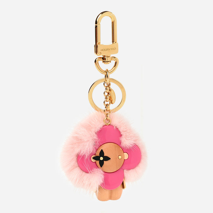 product image of Louis Vuitton Mink Fur Vivienne Bag Charm FASHIONPHILE