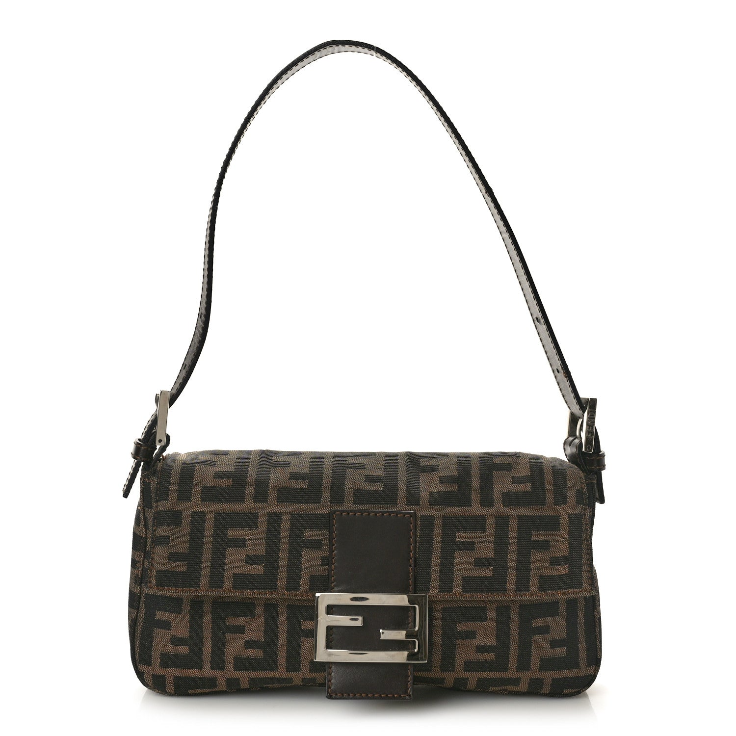 Fendi Zucca Baguette Tobacco