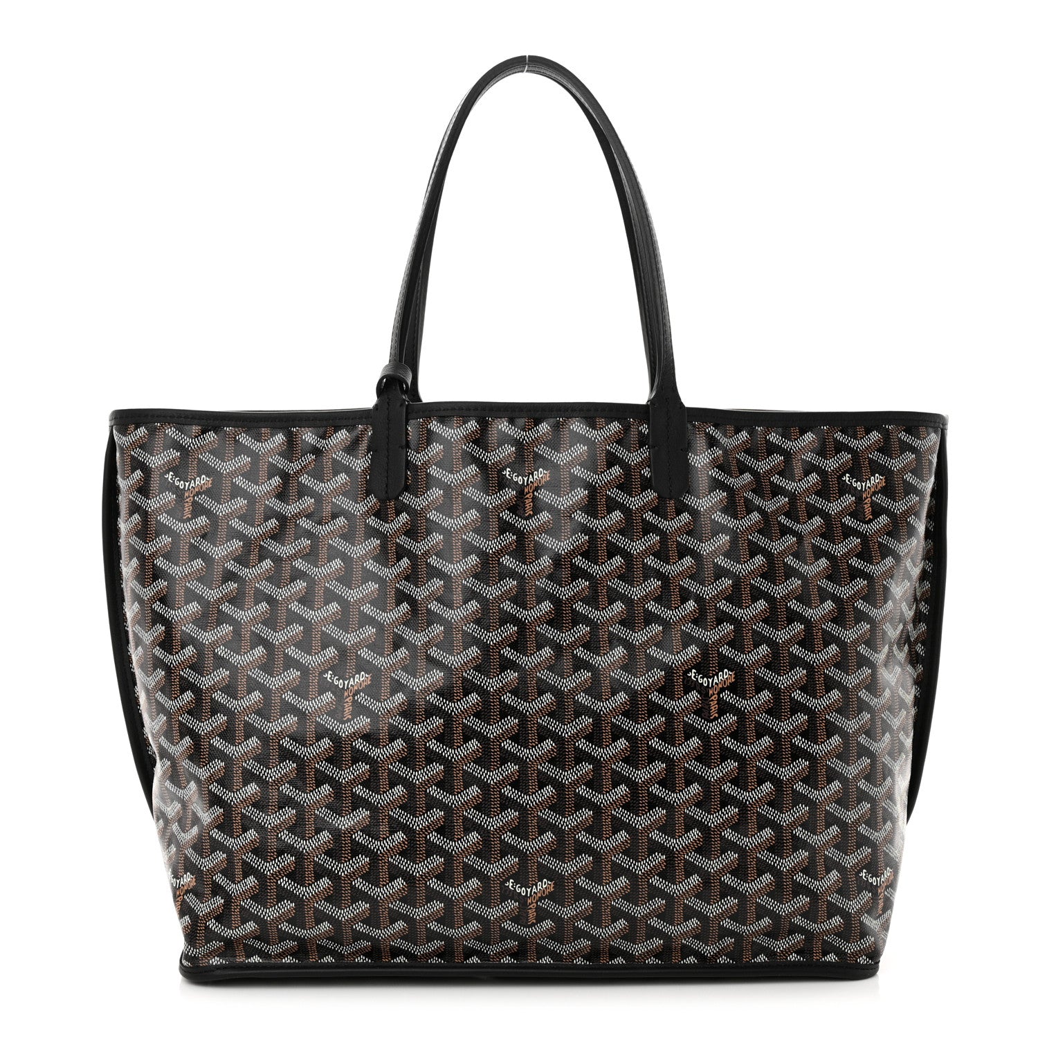Goyard Goyardine Reversible Anjou PM in Black