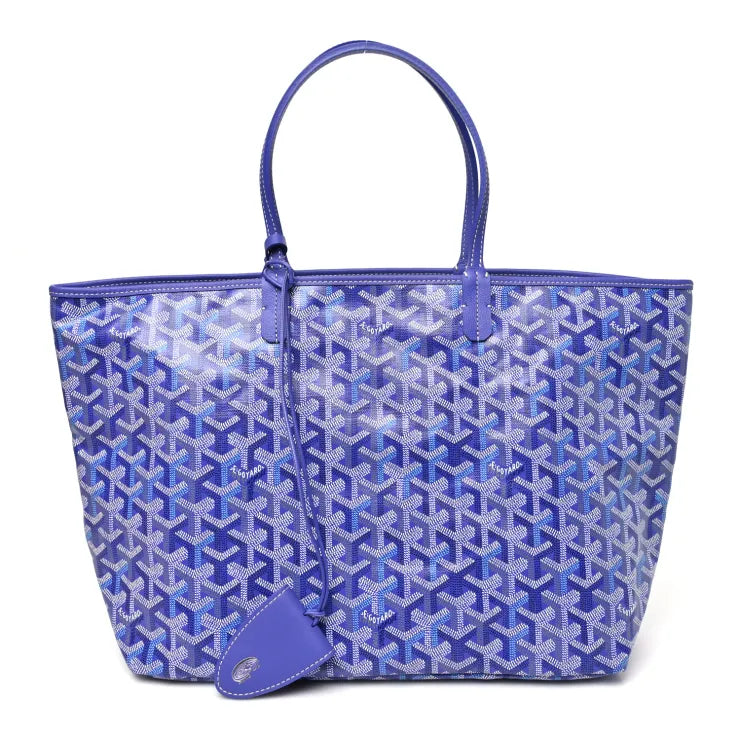 Goyard Goyardine Saint Louis PM Blueberry Purple