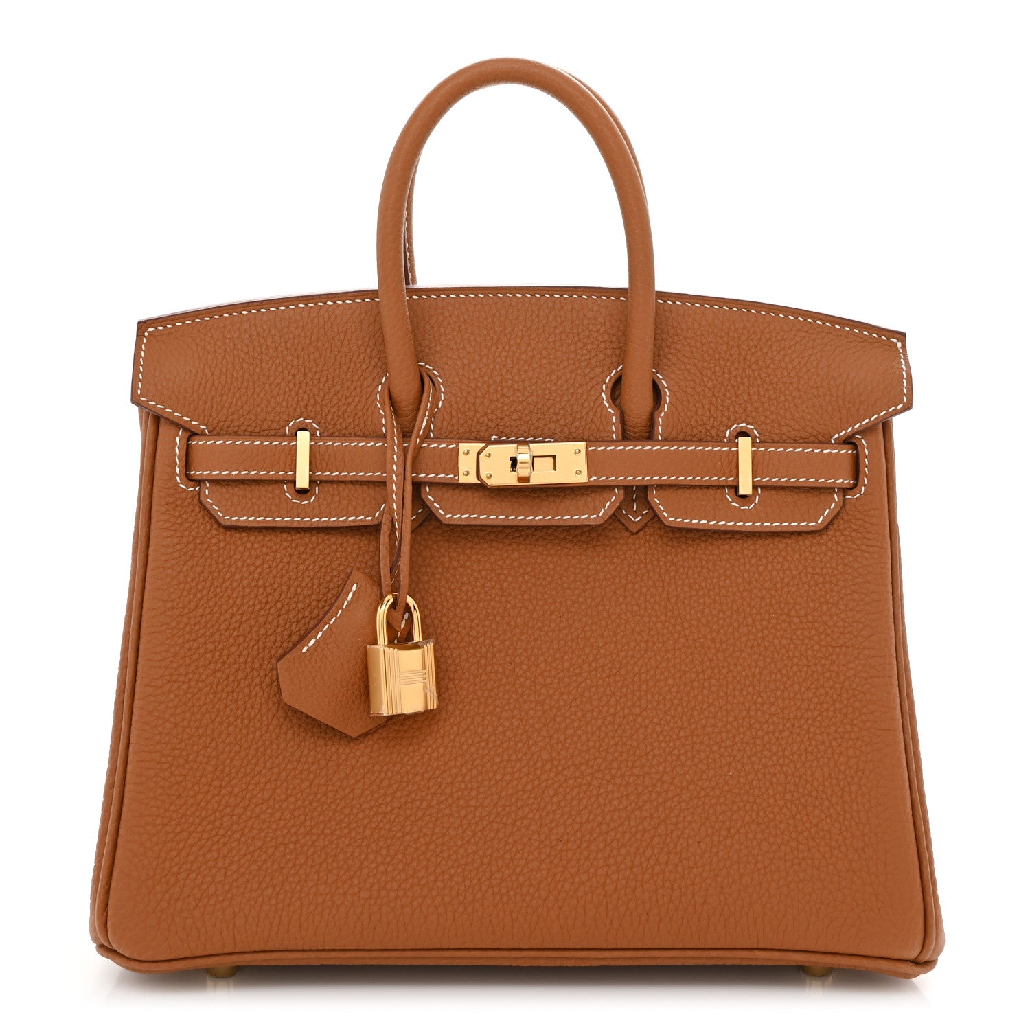 Hermes Togo Birkin 25 Gold