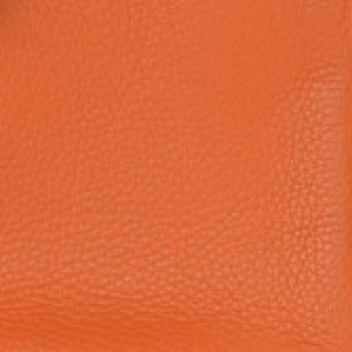 FASHIONPHILE color swatch of Hermes Potiron in Taurillon Clemence