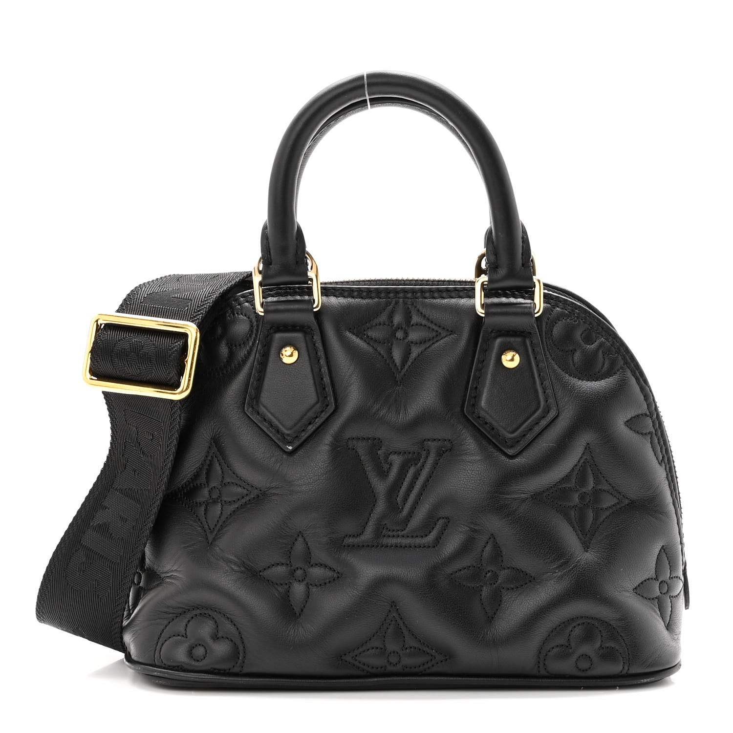 LOUIS VUITTON Empreinte Neo Alma in size PM in Black by fashionphile