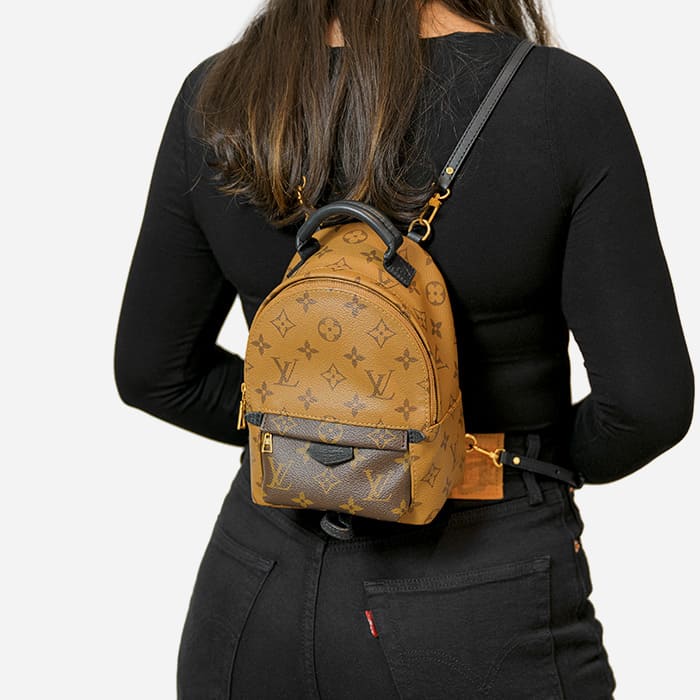 ways to wear the louis vuitton palm springs backpack by FASHIONPHILE