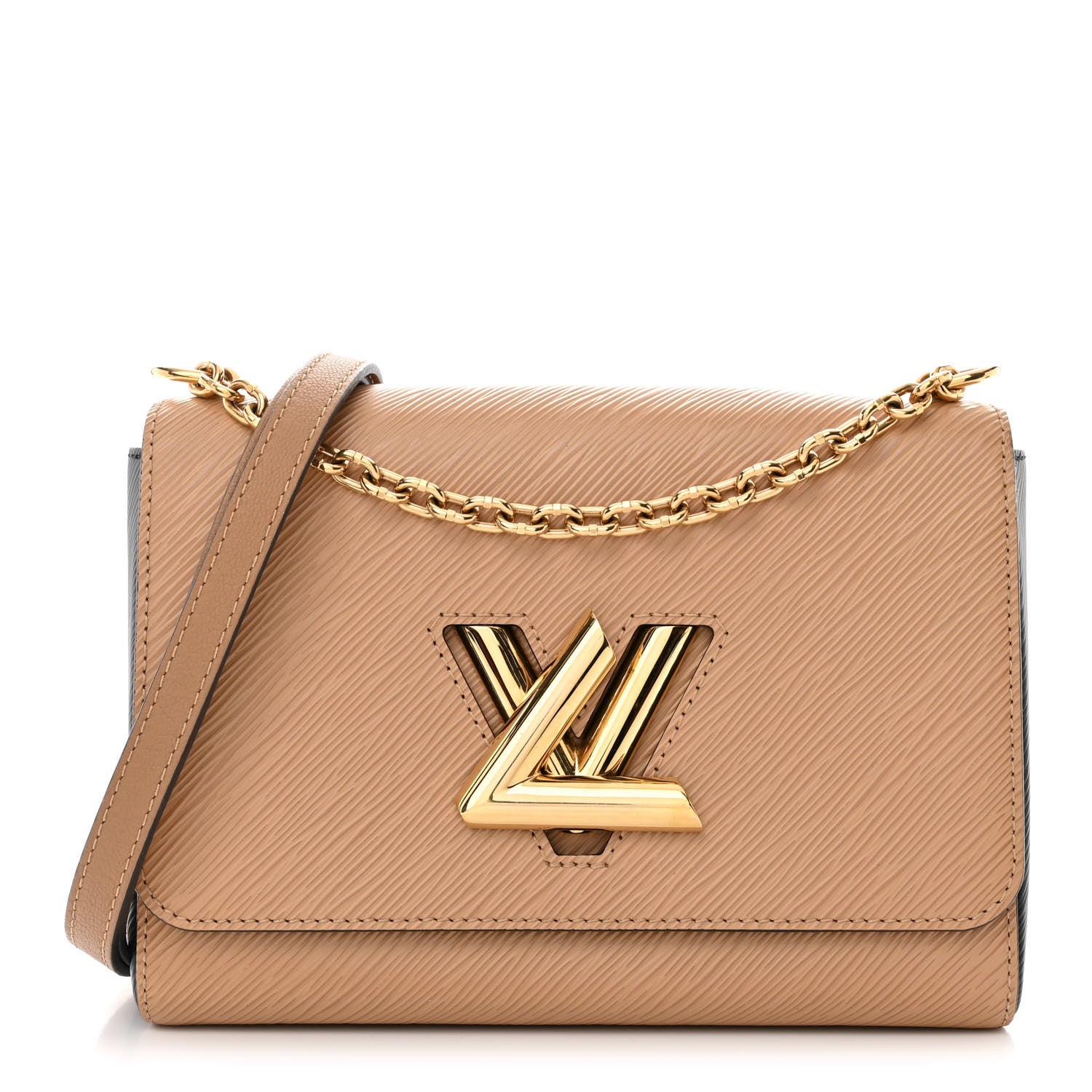 Louis Vuitton Epi Twist Shoulder Bag MM in Camel
