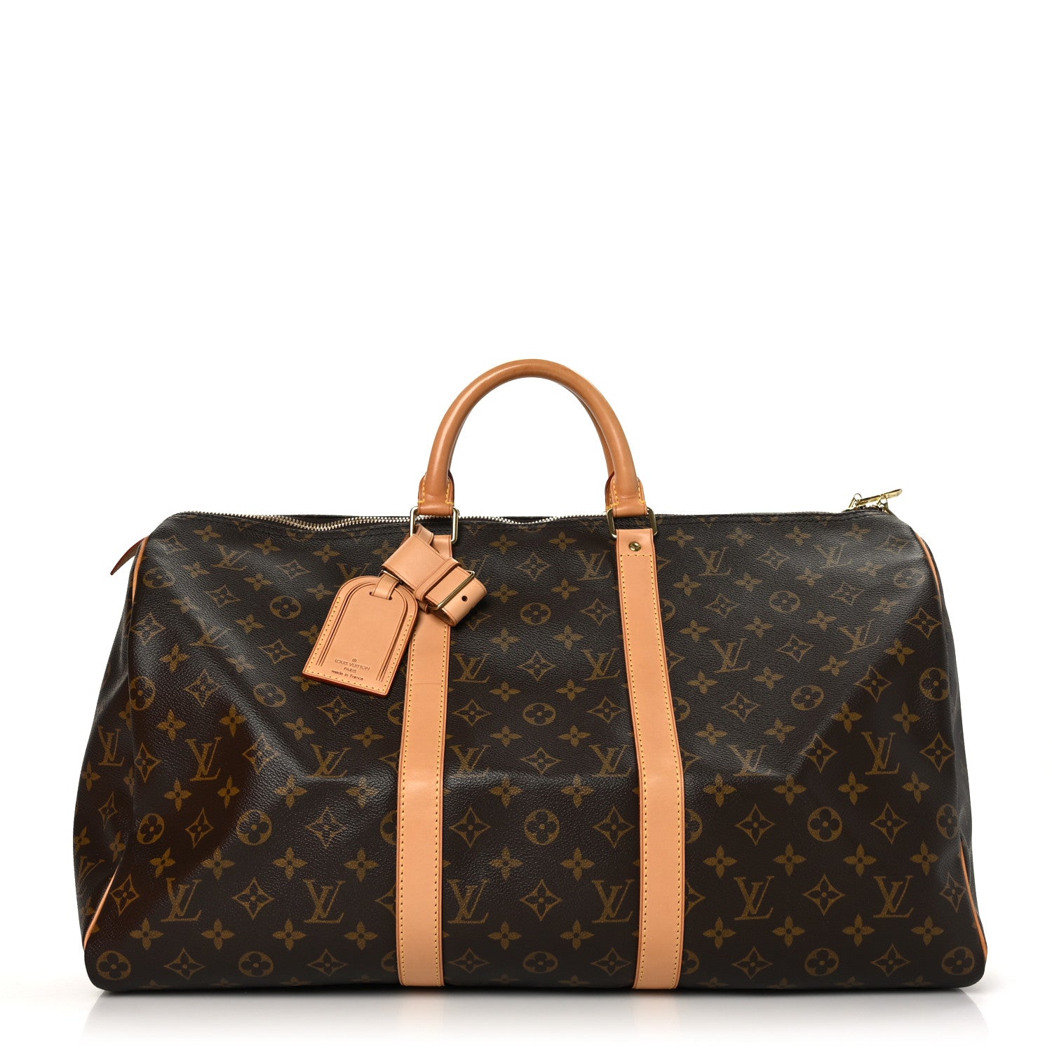 LOUIS VUITTON Monogram Keepall in size 50 by FASHIONPHILE