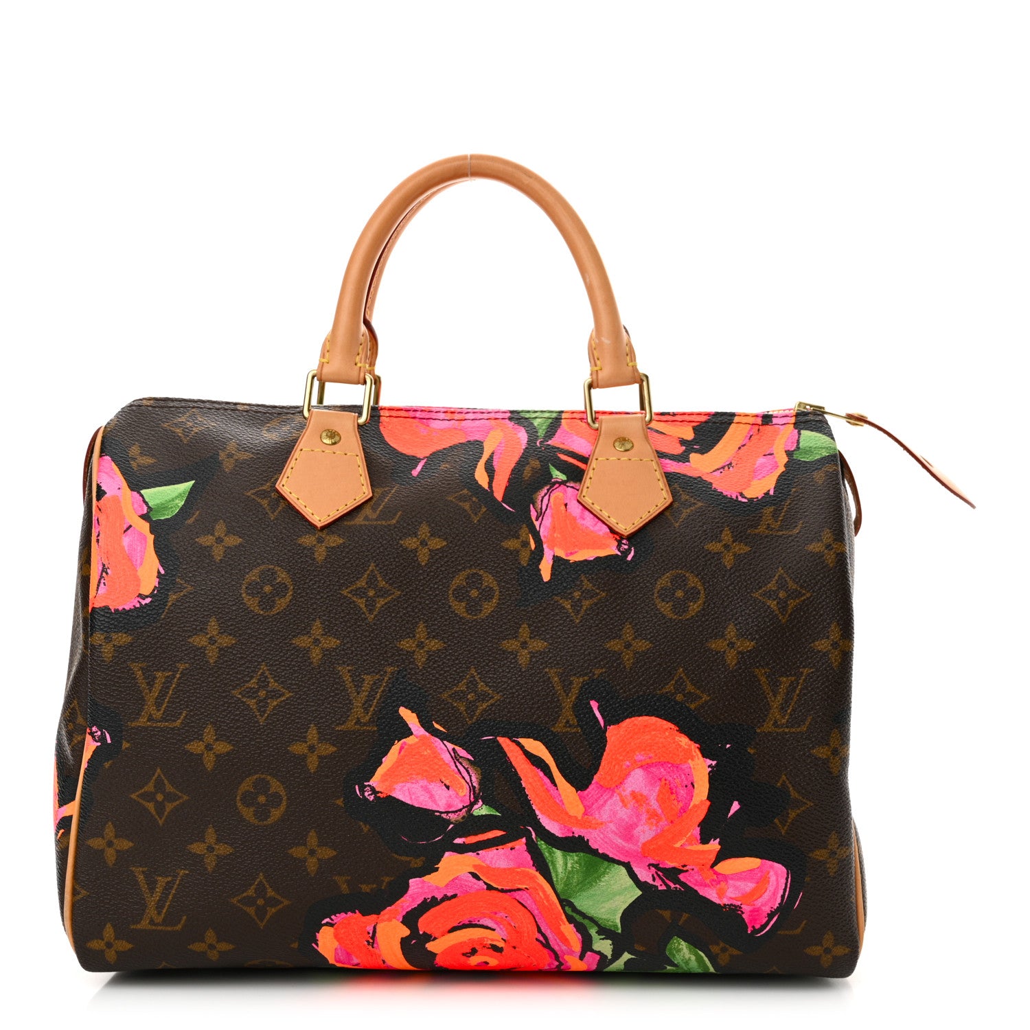 Louis Vuitton Monogram Roses Speedy 30