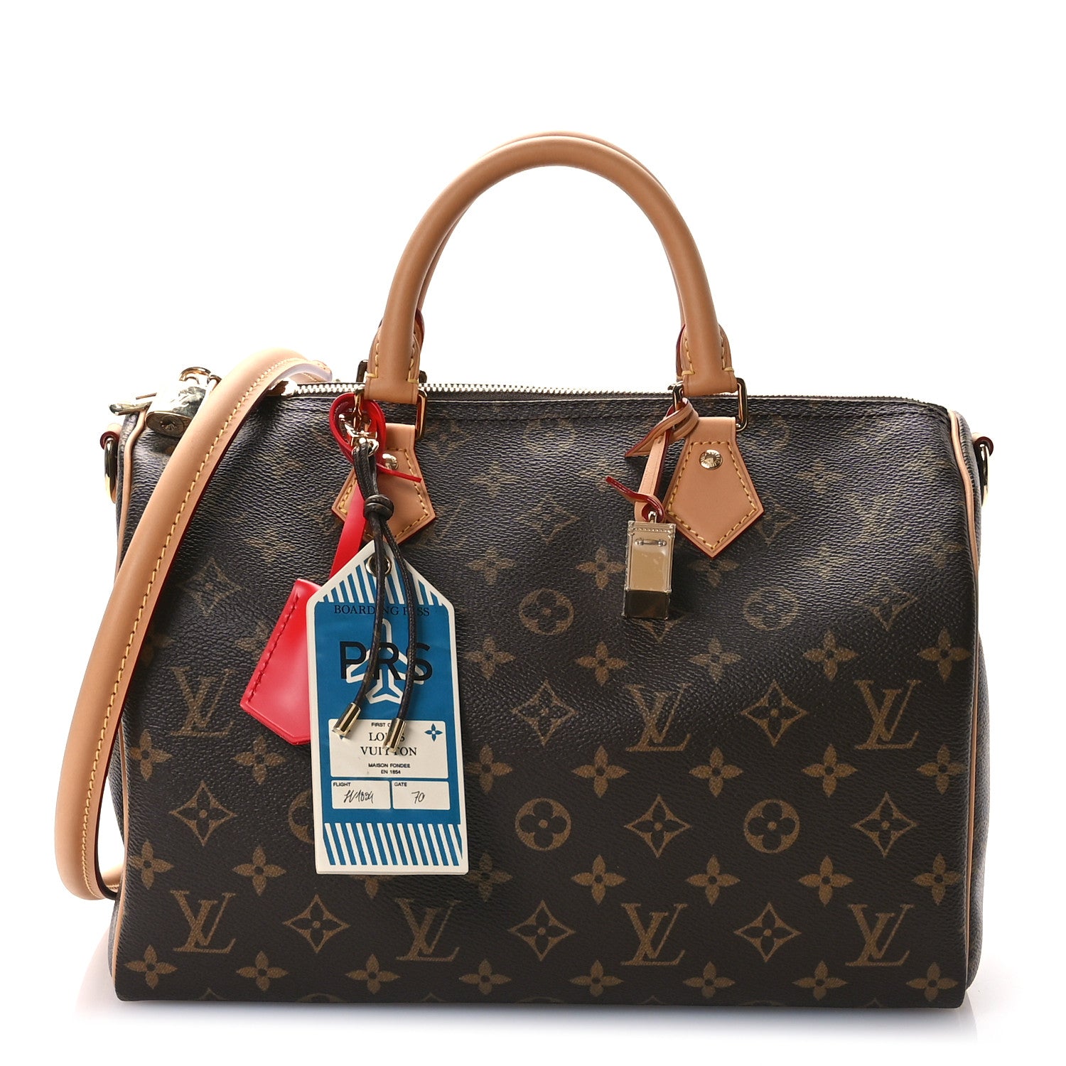 Louis Vuitton Monogram Speedy Soft Crafty 30