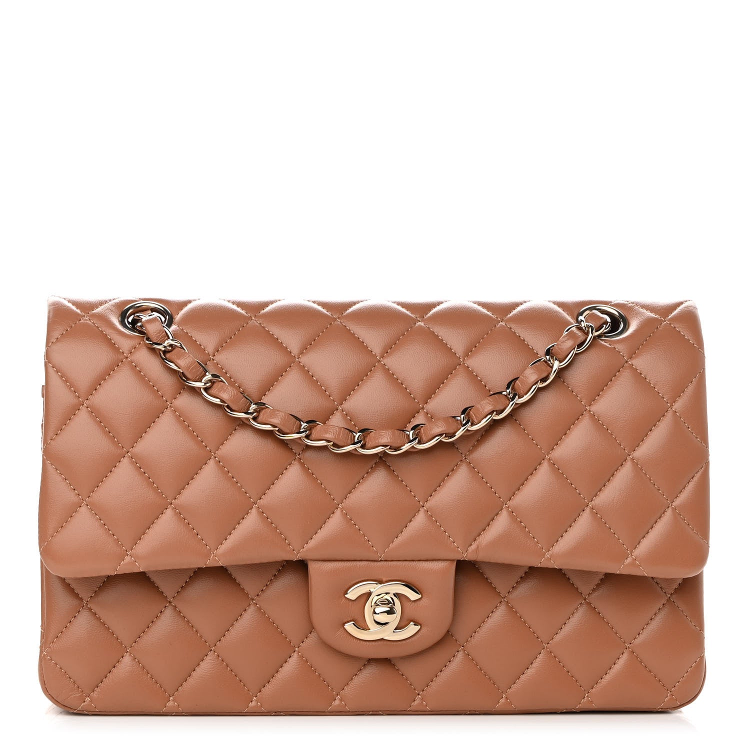 product image of chanel medium double flap FASHIONPHILE