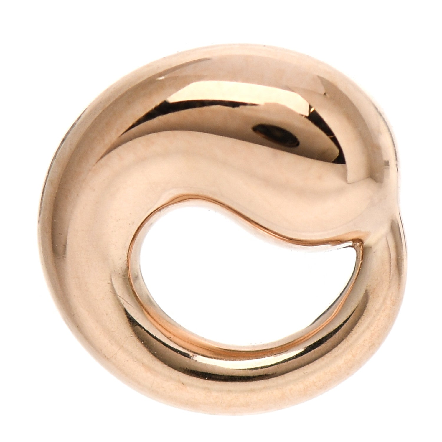 Tiffany 18K Rose Gold 9mm Elsa Peretti Mini Eternal Circle Pendant