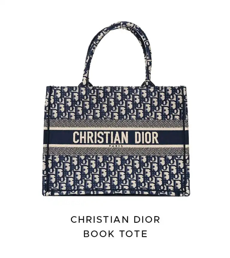 christian dior book tote
