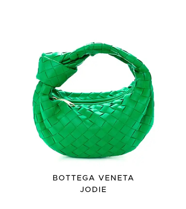 green bottega veneta jodie