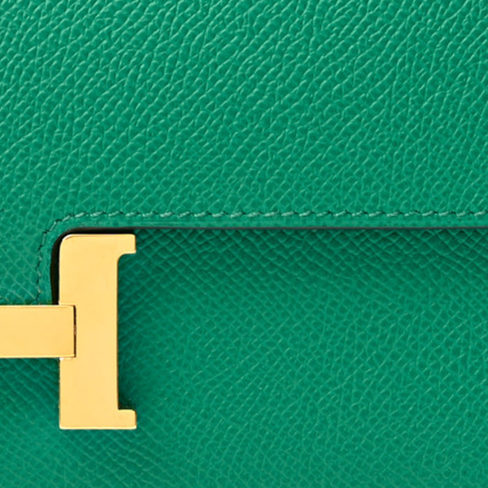 swatch of hermes vert vertigo epsom FASHIONPHILE
