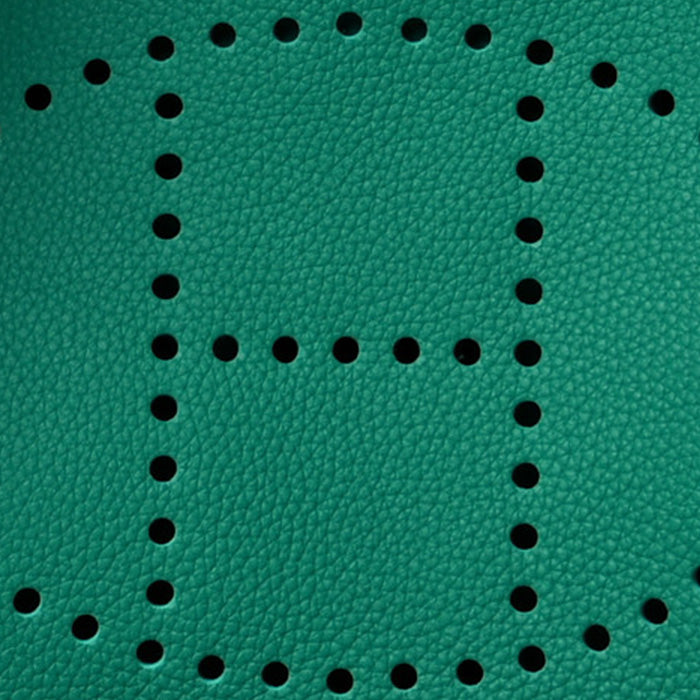 swatch of hermes vert vertigo taurillon clemence FASHIONPHILE