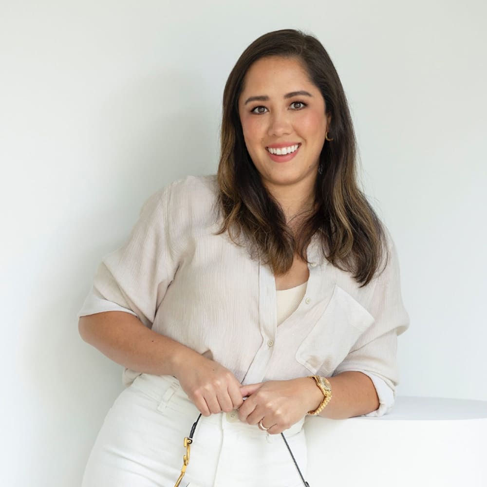 image of Kim Bickle a site merchandising manager at FASHIONPHILE