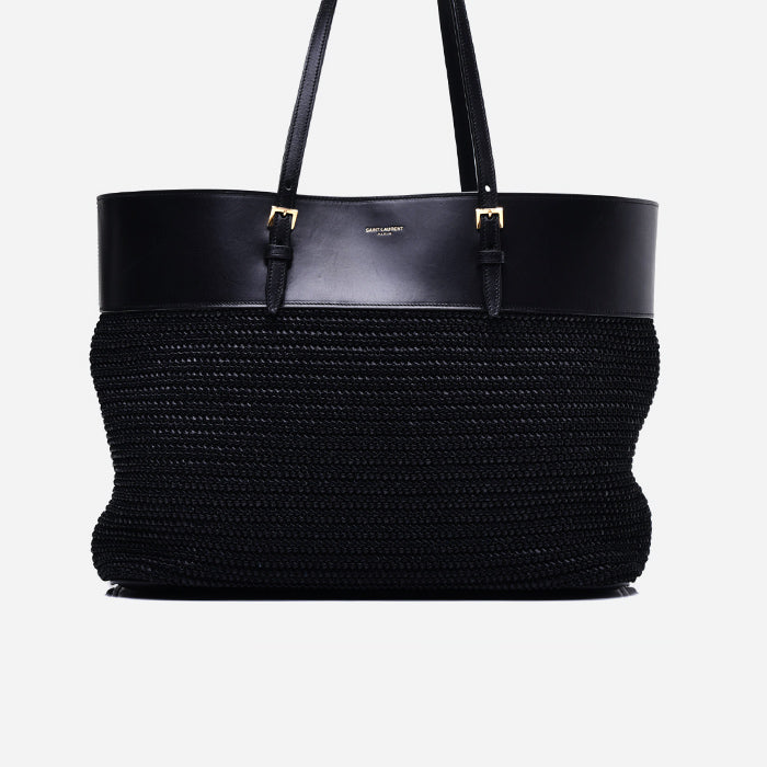 Saint Laurent Raffia Tote