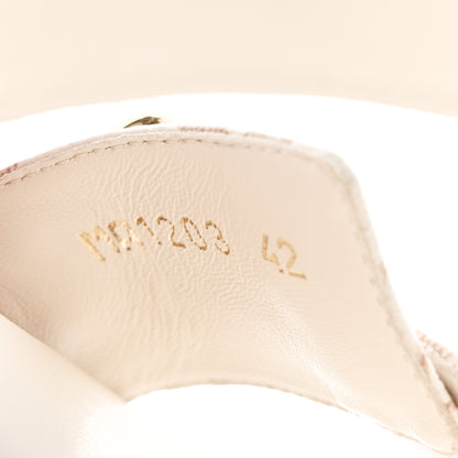 Louis Vuitton Monogram Bom Dia Flat Comfort Mule 42 Beige 8 of 9
