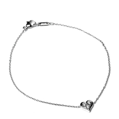 Tiffany Platinum Diamond Hearts Bracelet 1 of 6