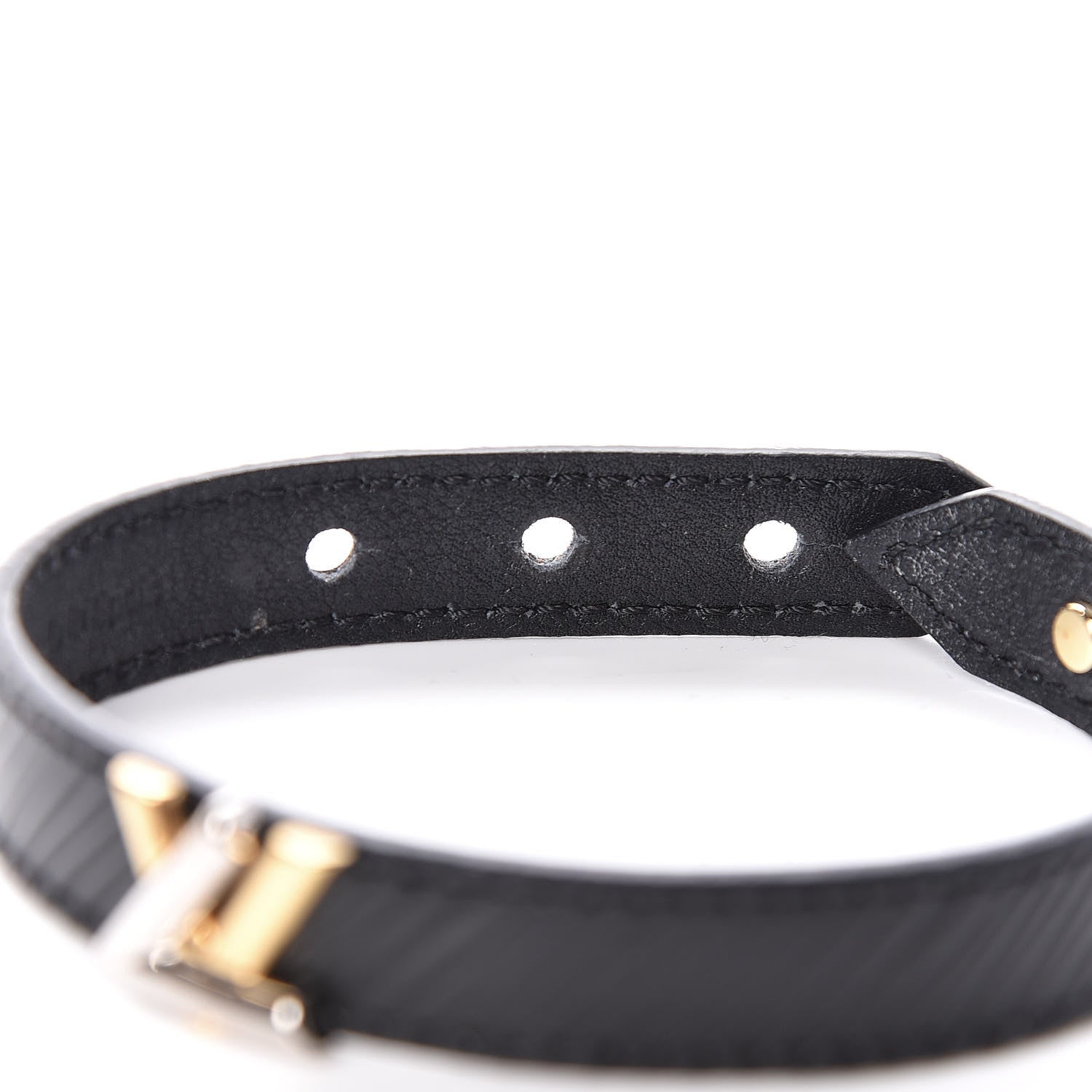 Louis Vuitton Epi Twist It Bracelet 19 Black 8 of 9