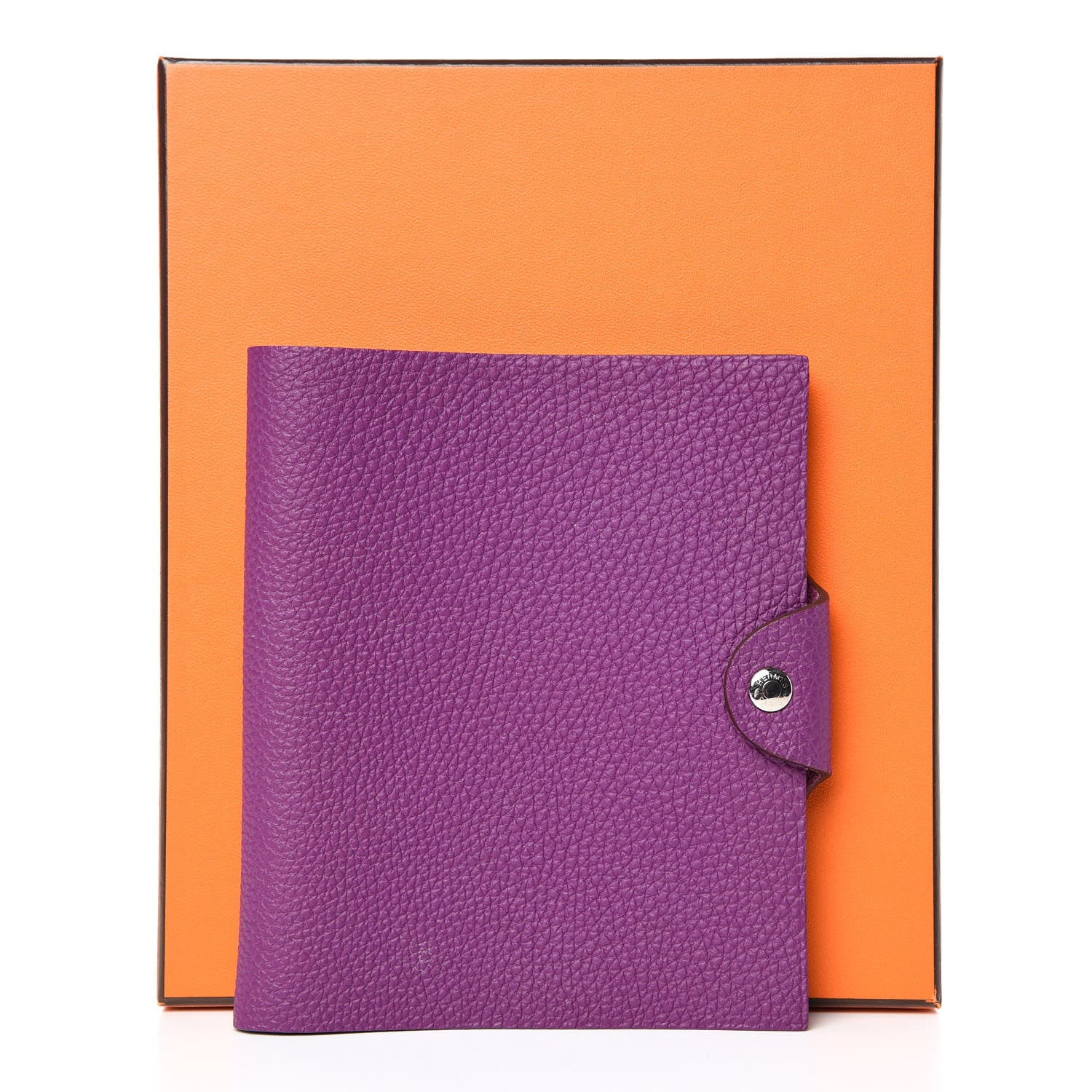 Hermes Togo Ulysse PM Notebook Cover Anemone 10 of 10