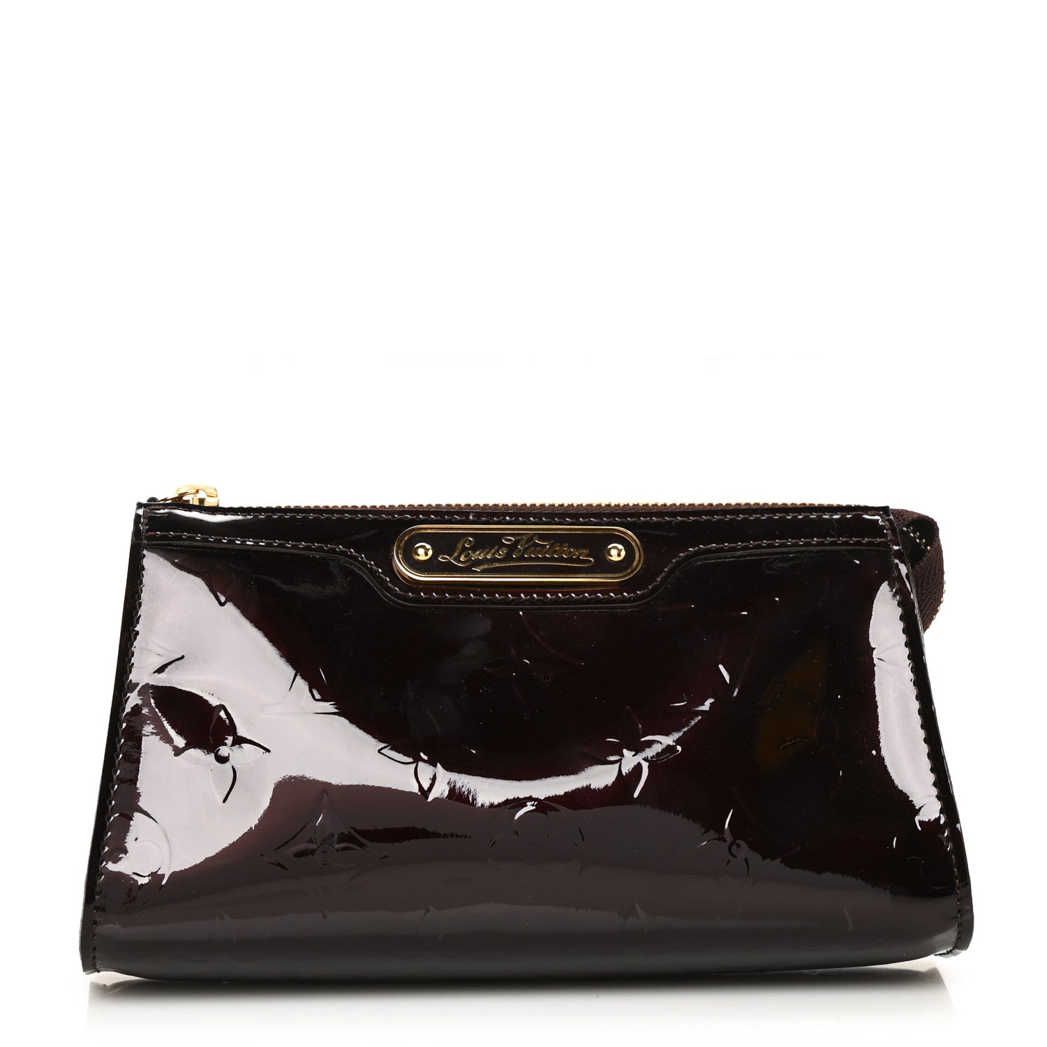 Louis Vuitton Vernis Trousse Cosmetic Pouch Amarante 1 of 5