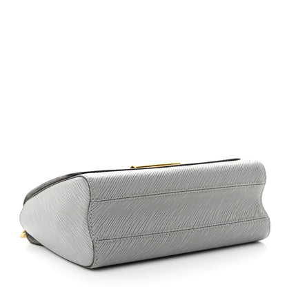 Louis Vuitton Epi Twist Shoulder Bag MM Gris Cloudy 5 of 15