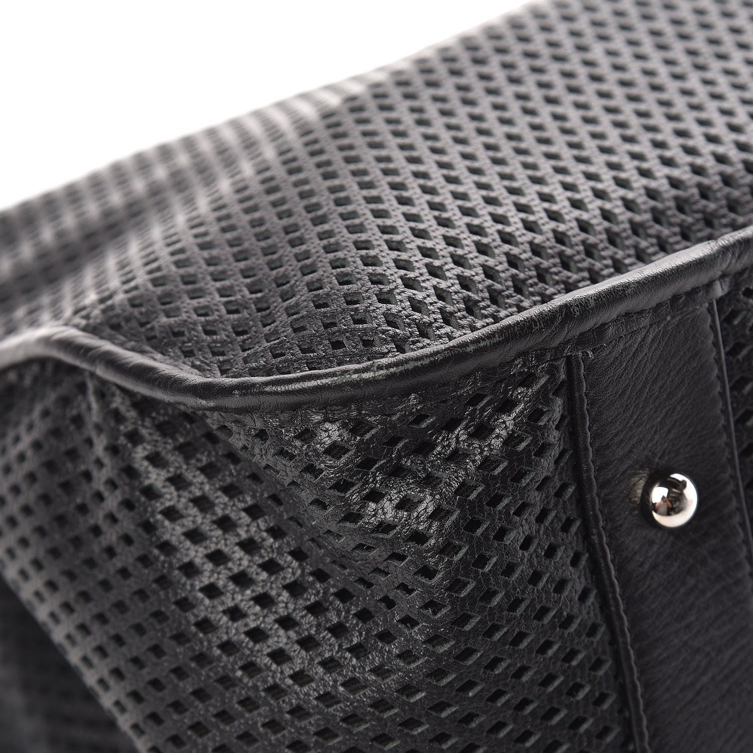 Chanel Calfskin Perforated Up In The Air Tote Black 11 of 14