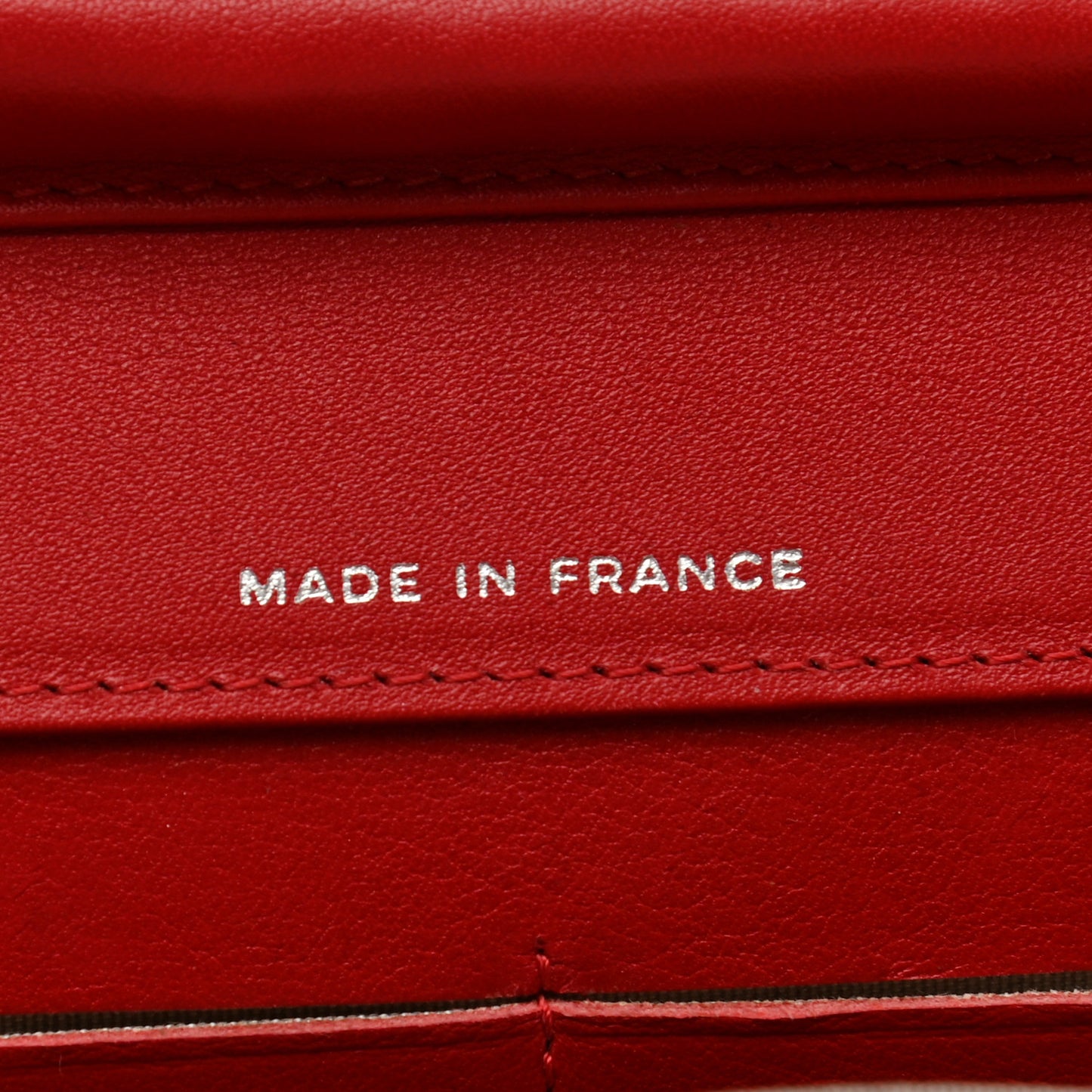 Patent Strass Wallet On Chain WOC Red
