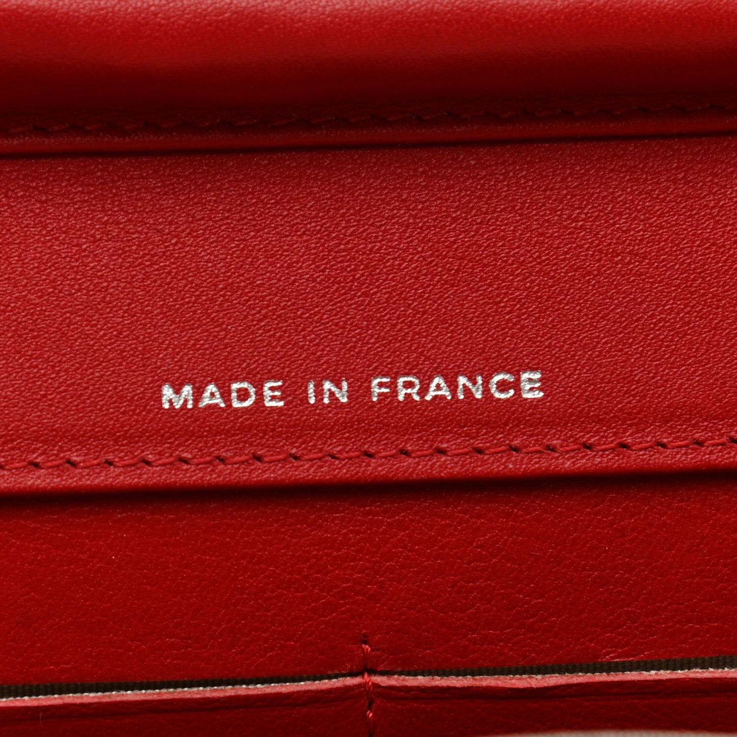 Chanel Patent Strass Wallet On Chain WOC Red 7 of 15