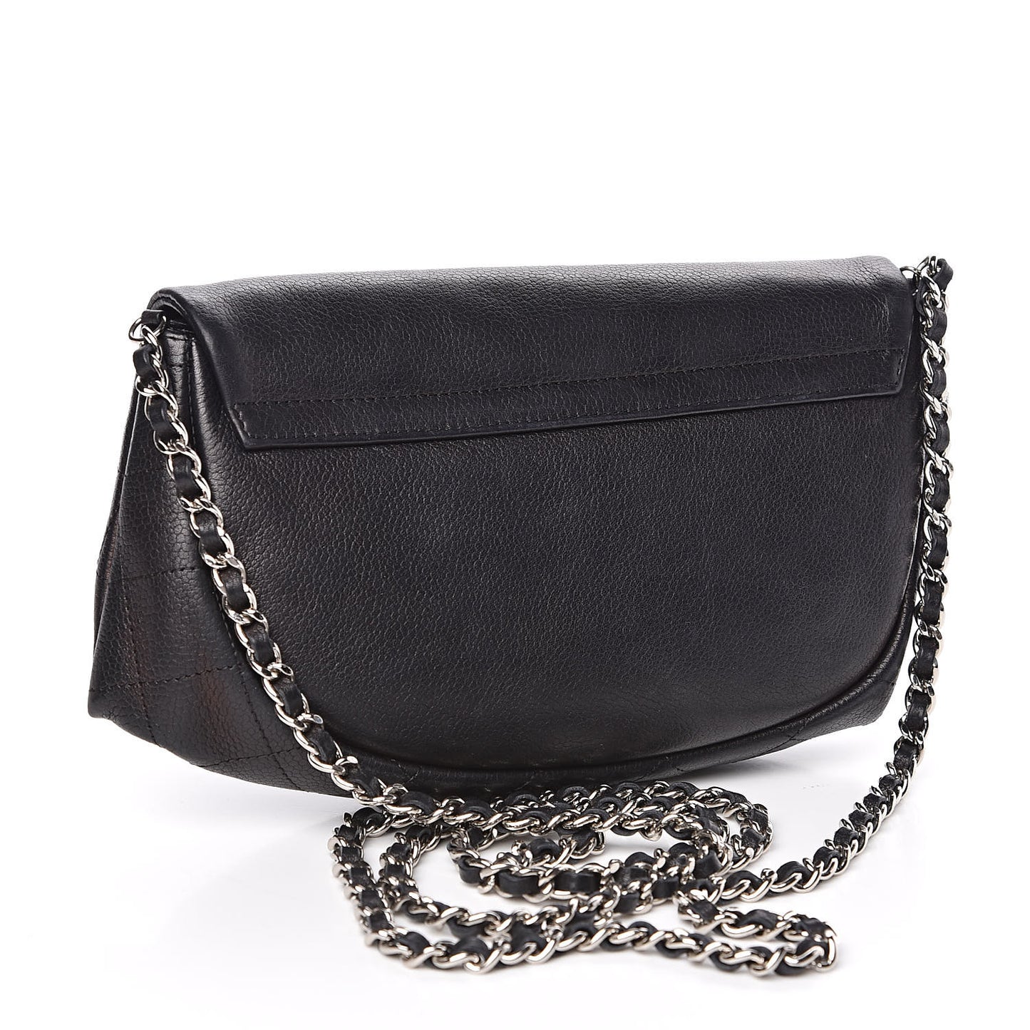 Caviar Half Moon Wallet On Chain WOC Black
