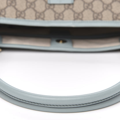 Gucci GG Plus Monogram Medium Joy Tote Light Blue 12 of 13