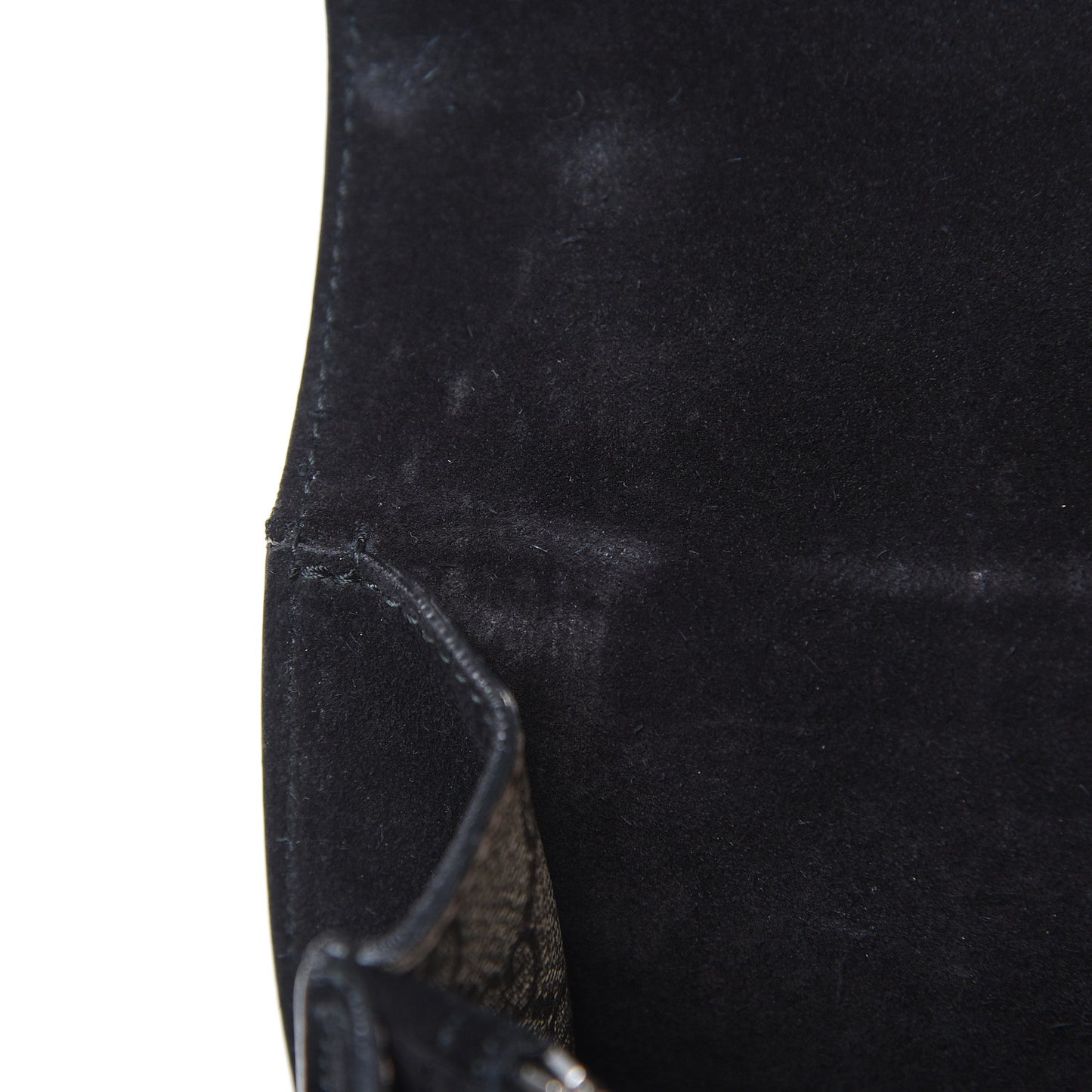 GG Supreme Monogram Small Dionysus Shoulder Bag Black