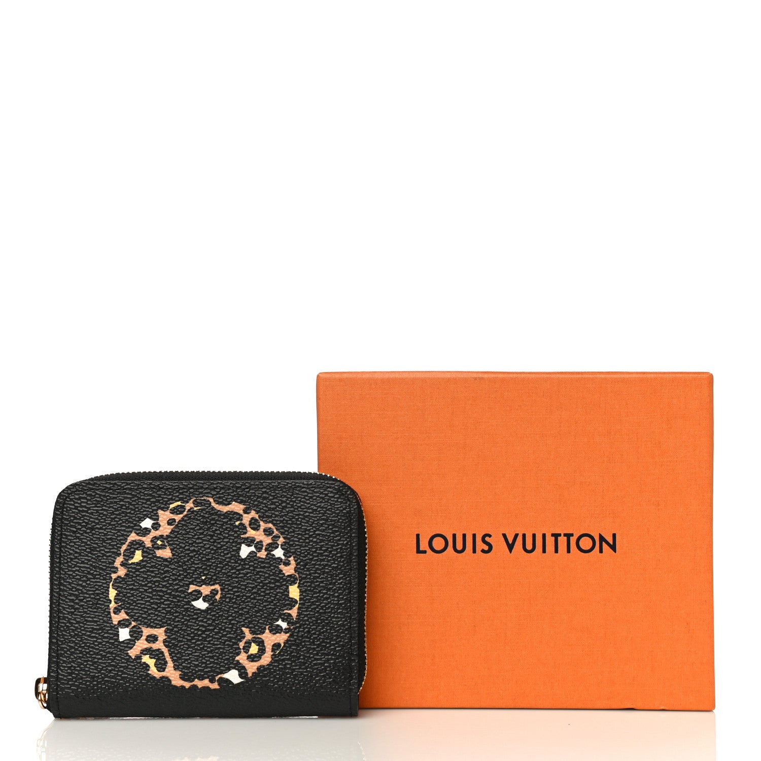 Louis Vuitton Monogram Giant Jungle Zippy Coin Purse Black 10 of 10