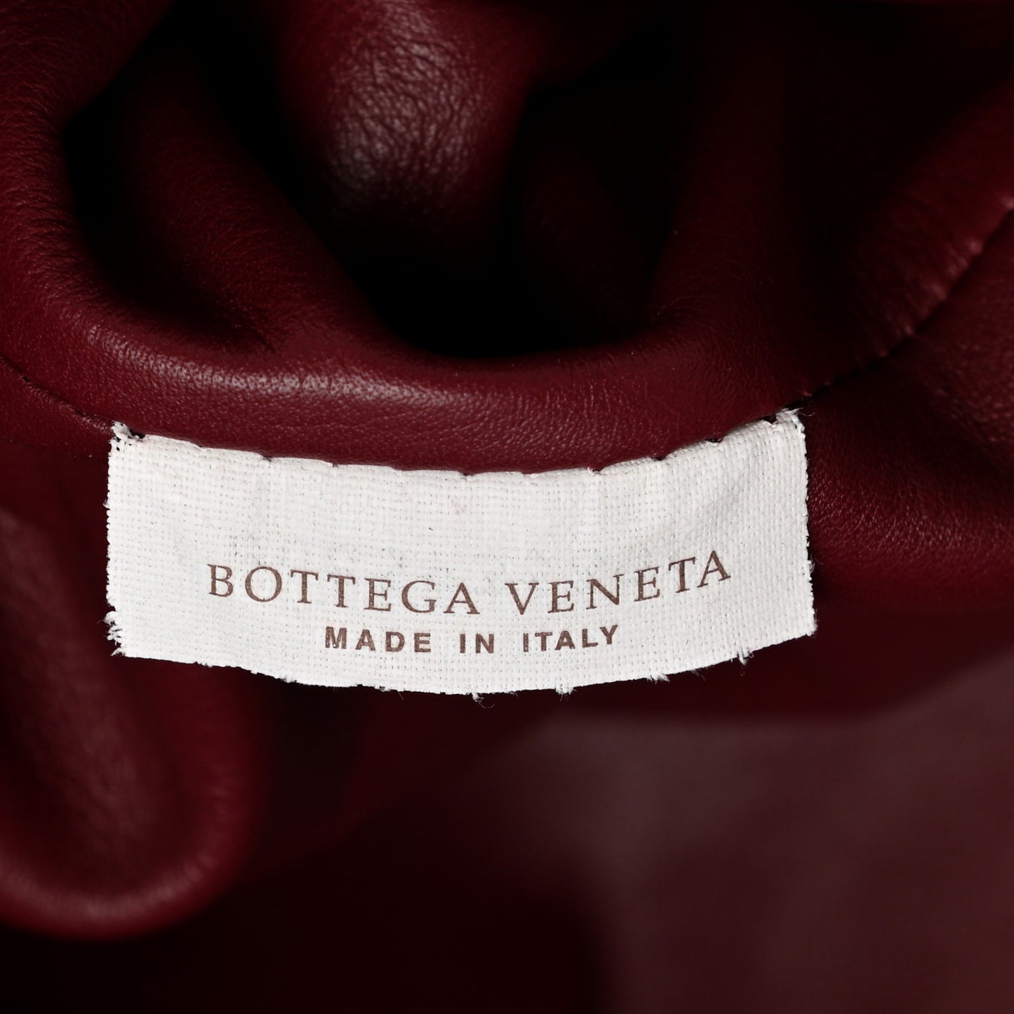 Smooth Butter Calf The Pouch Oversized Clutch Bordeaux