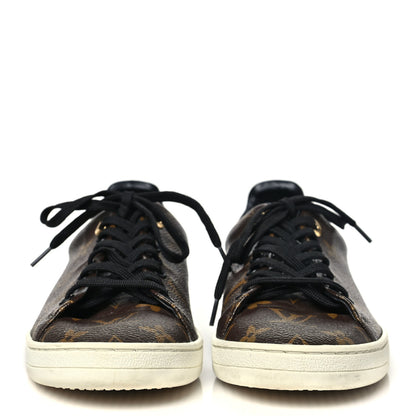 Louis Vuitton Patent Monogram Frontrow Sneakers 39 3 of 10
