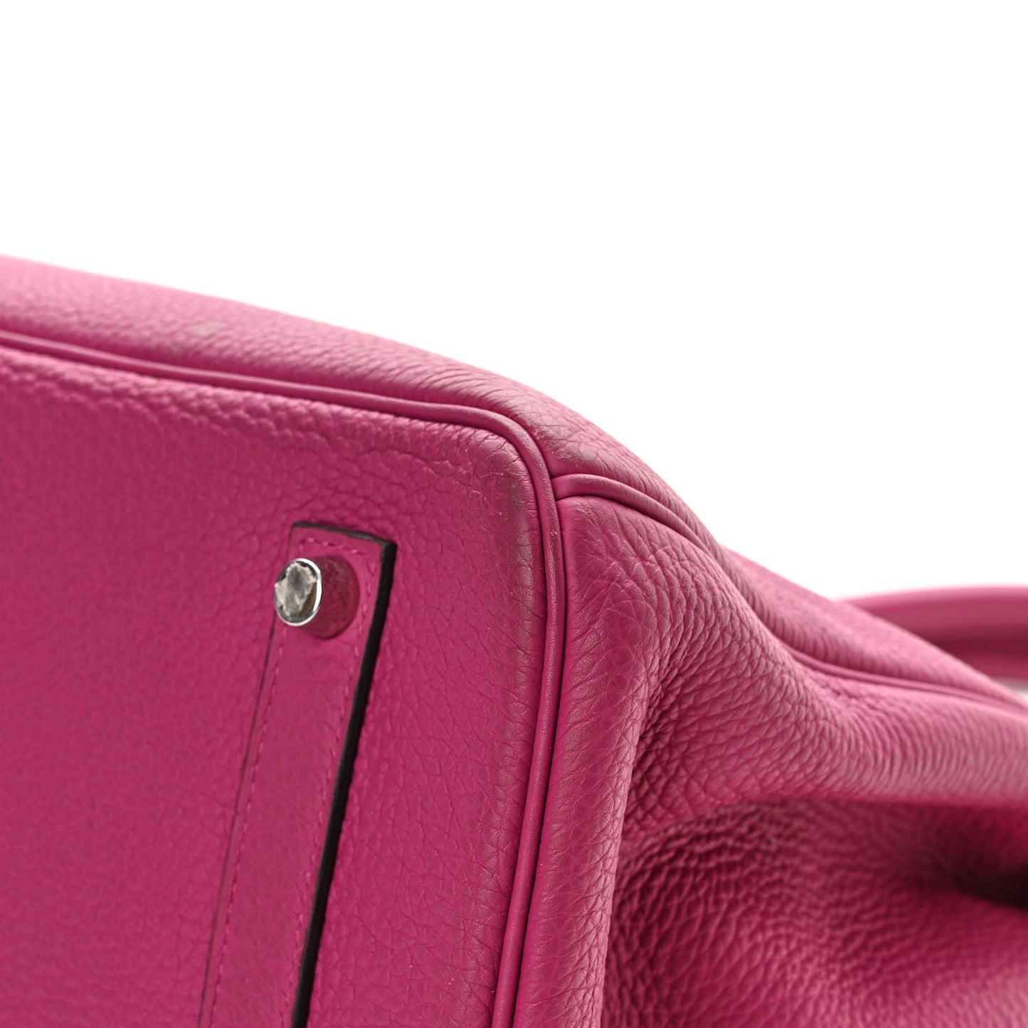 Togo Birkin 35 Rose Pourpre