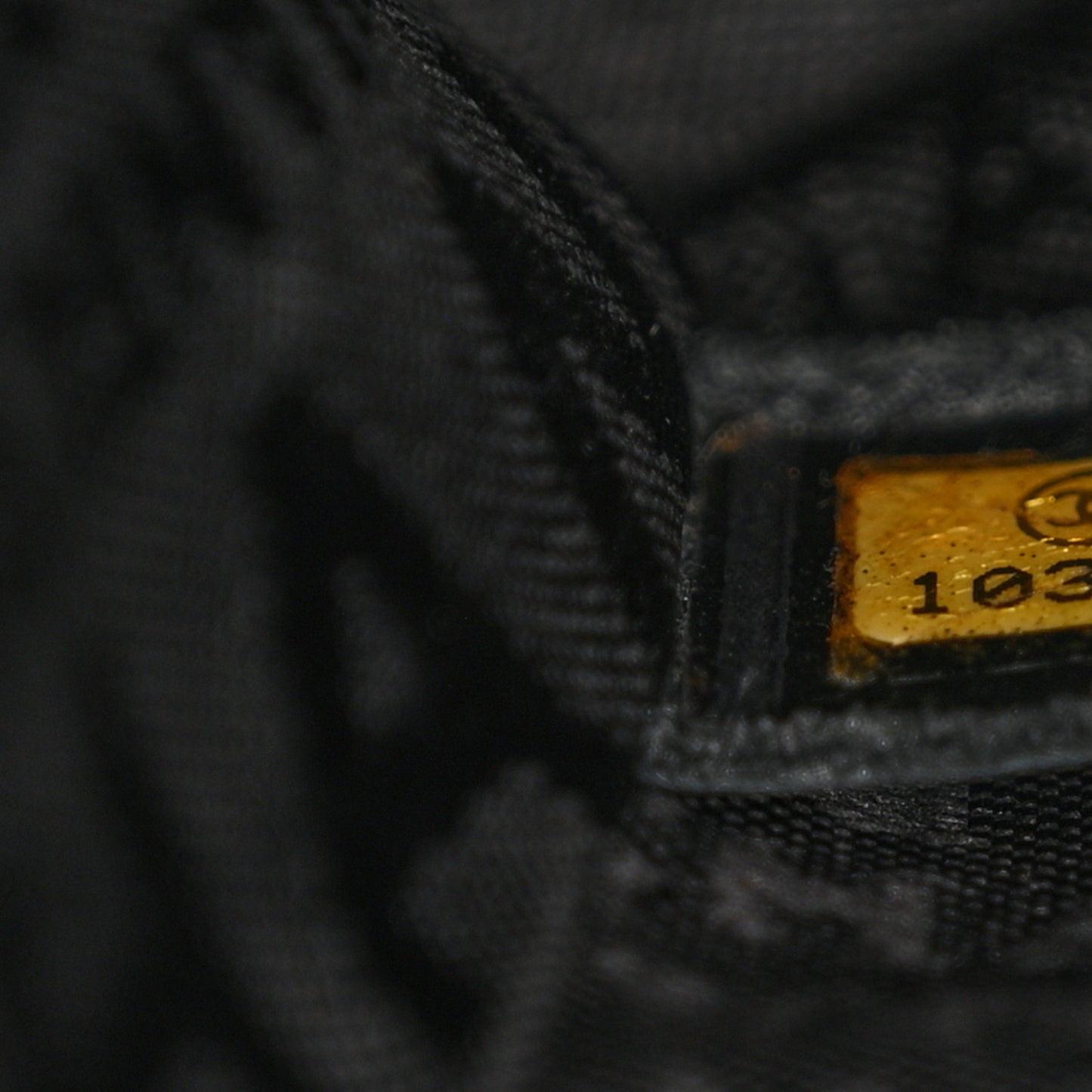 Lambskin Quilted Lady Graphic Flap Black