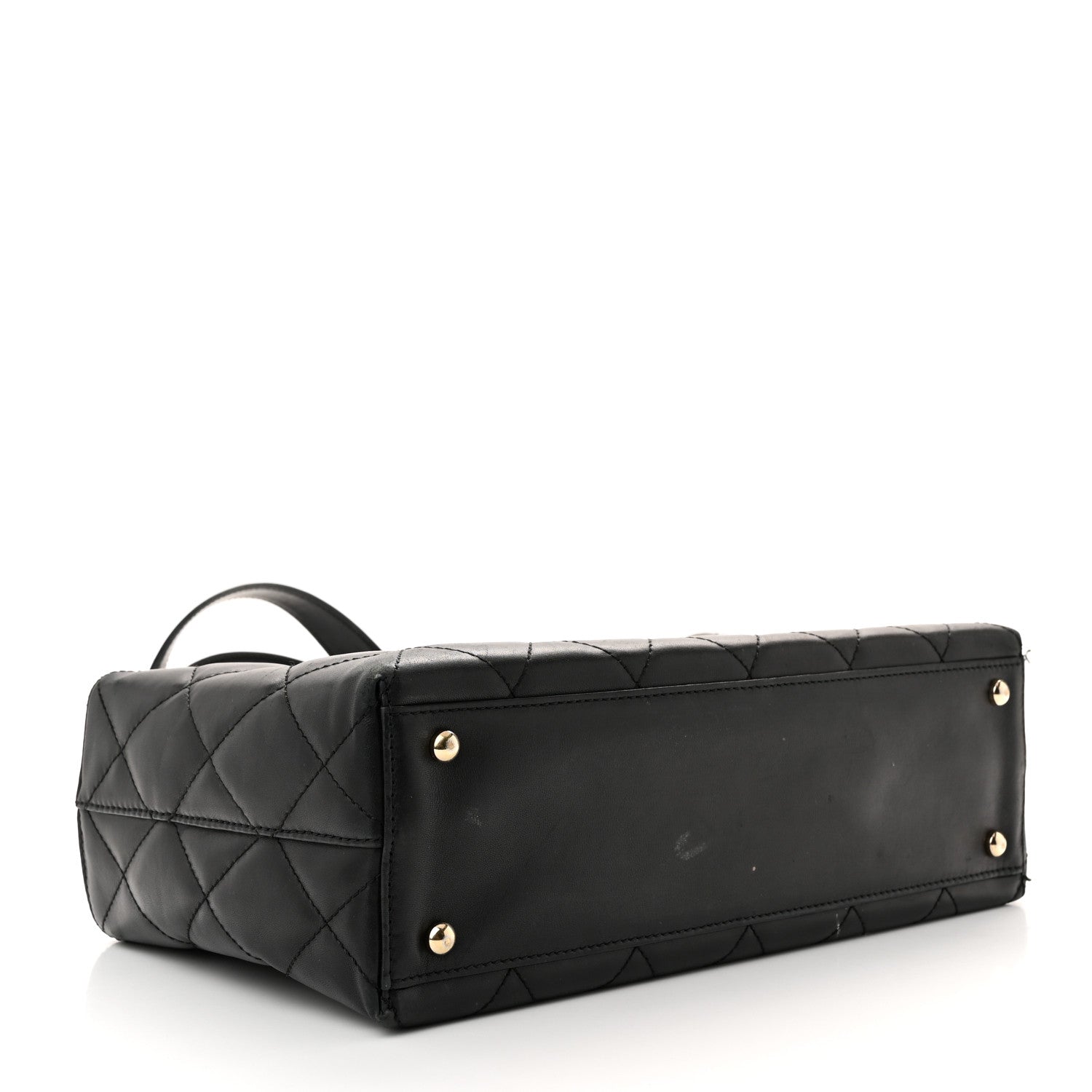 Chanel Lambskin Quilted Shoulder Bag Black 4 of 11