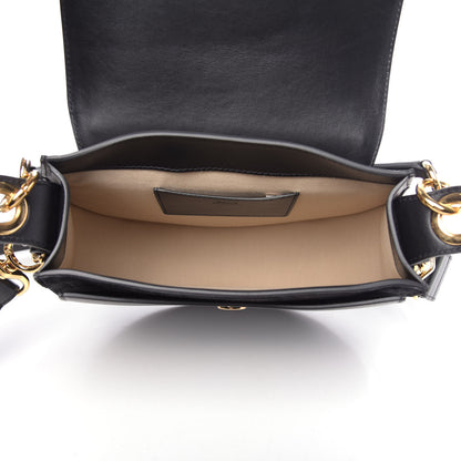Chloe Calfskin Suede Large Tess Bag Black 6 of 11