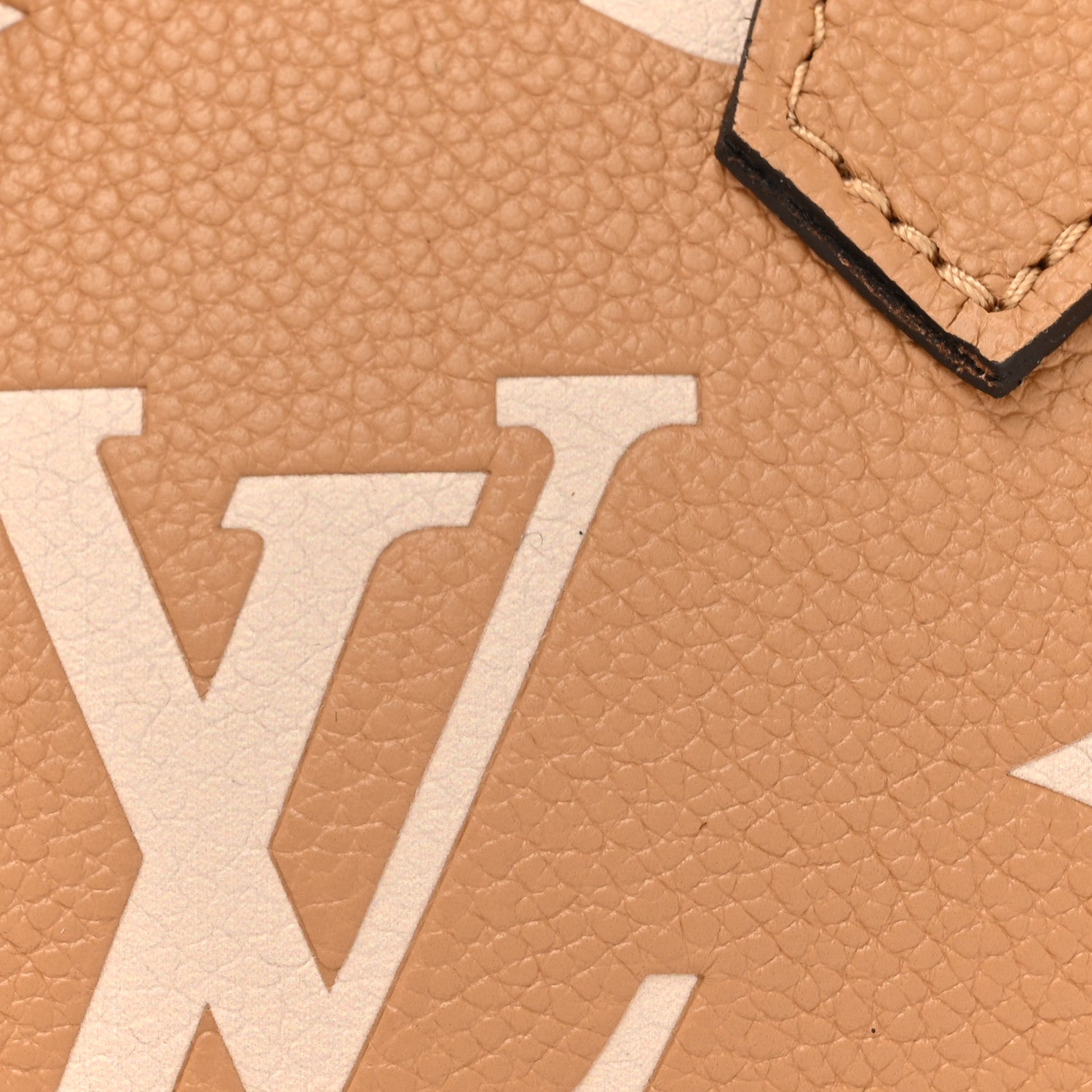 Louis Vuitton Empreinte Monogram Giant Nano Speedy Arizona Creme 7 of 9