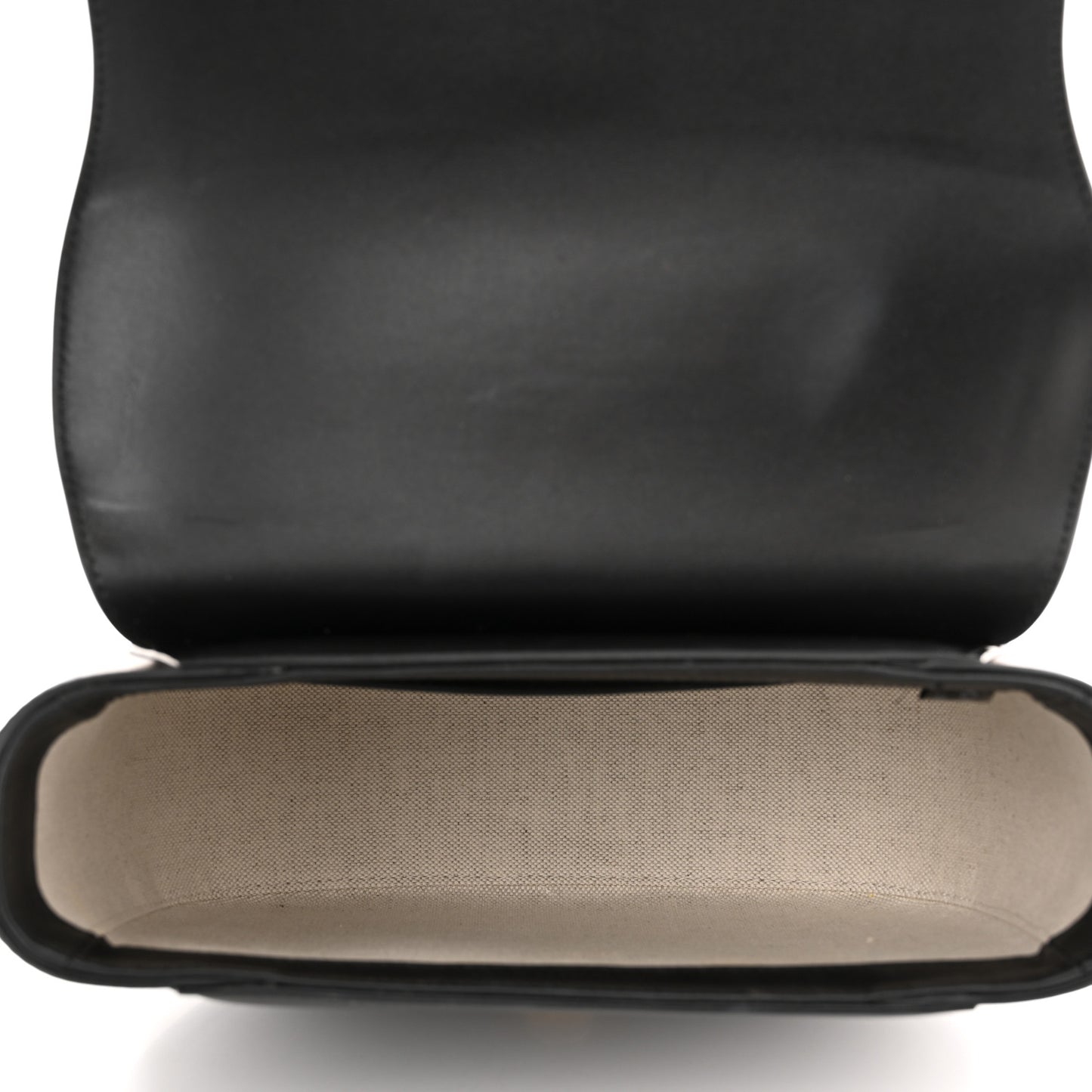 Charisma Calfskin Gucci Embossed Shoulder Flap Bag Black