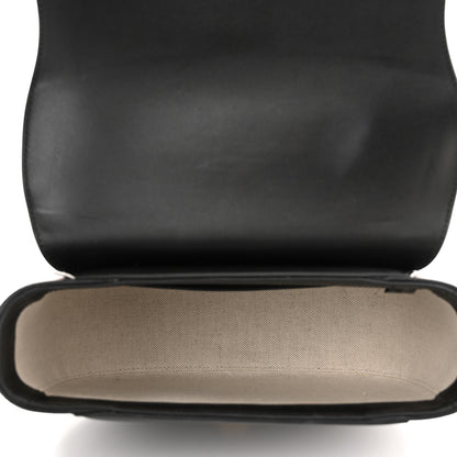 Gucci Charisma Calfskin Gucci Embossed Shoulder Flap Bag Black 5 of 13