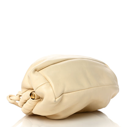 Mansur Gavriel Lambskin Mini Cloud Clutch Crema 4 of 11