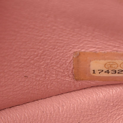 Chanel Patent Quilted Jumbo Double Flap Pink 8 of 23