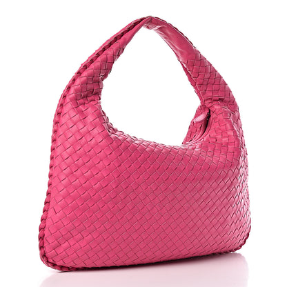 Bottega Veneta Nappa Intrecciato Medium Veneta Hobo Rosa Shock 3 of 15
