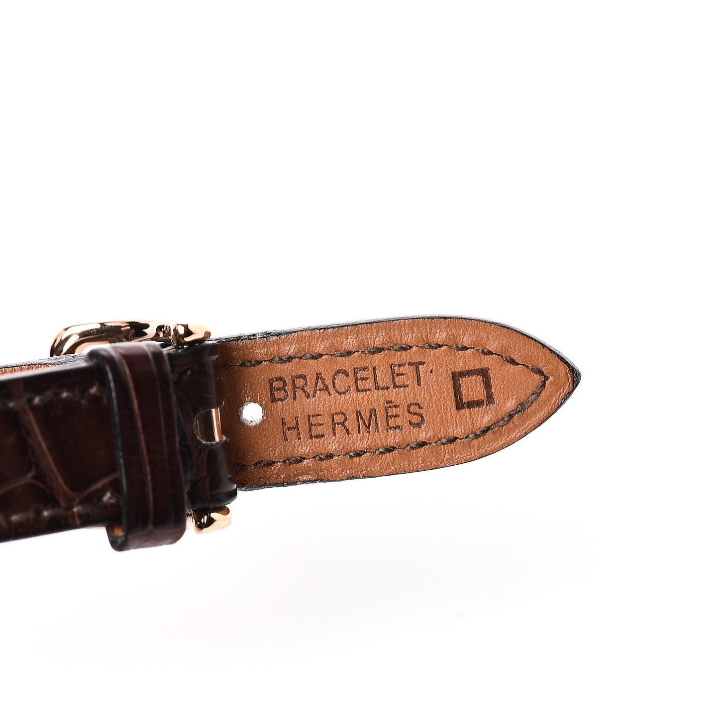 18K Rose Gold Alligator 24mm Hauteville Quartz Watch