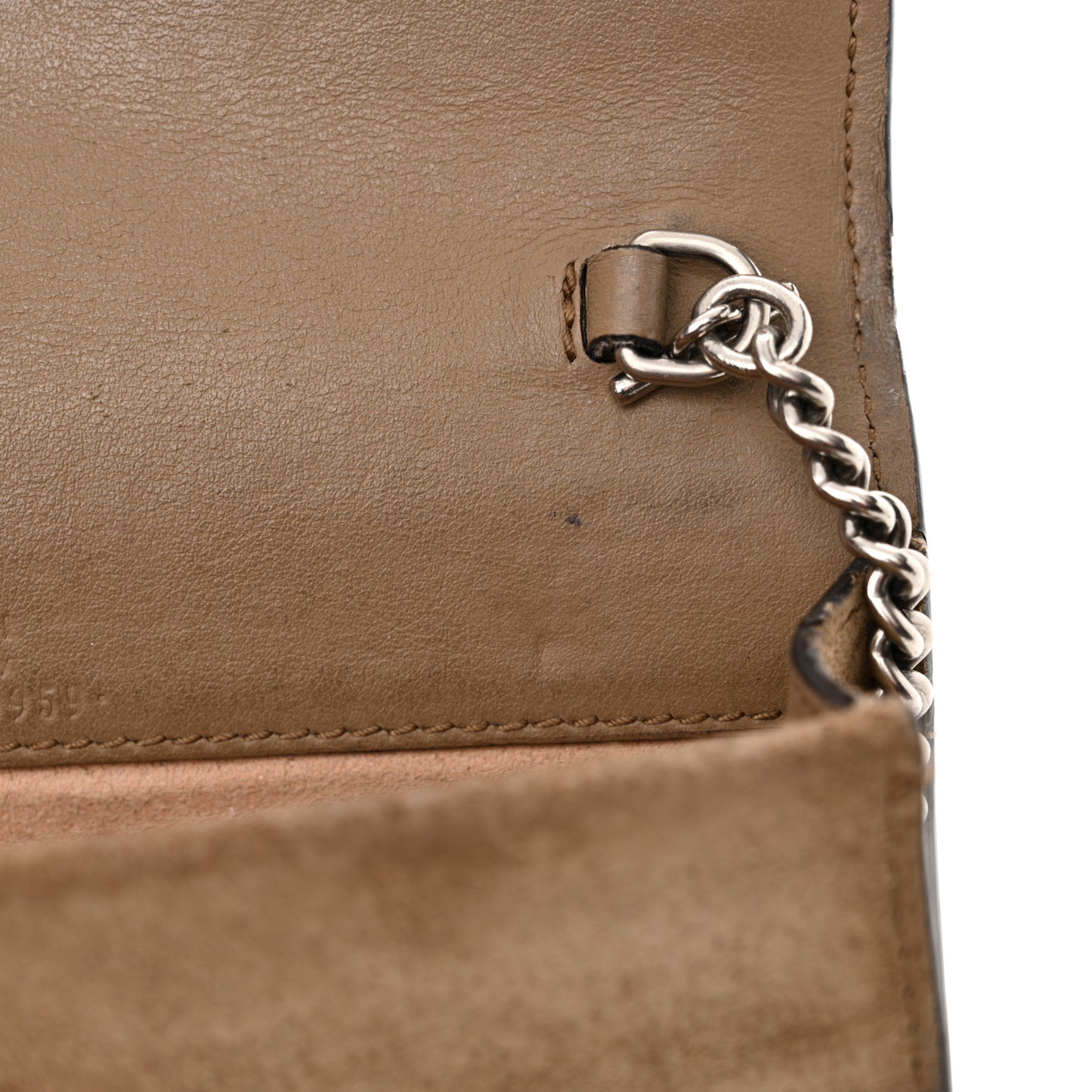GG Supreme Monogram Super Mini Dionysus Shoulder Bag Taupe