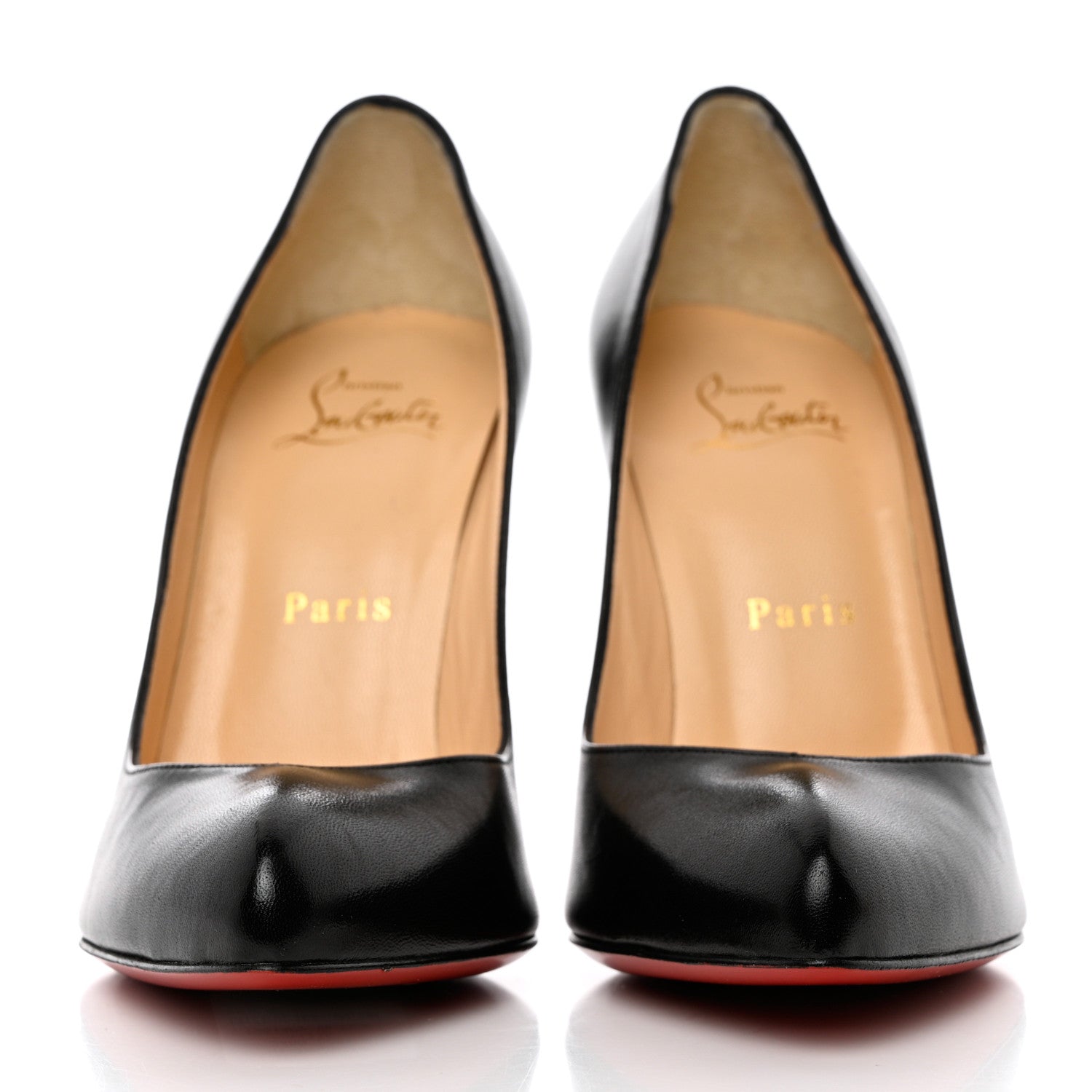 Christian Louboutin Kid Simple 100 Pumps 37 Black 2 of 10