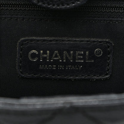 Chanel Caviar Quilted Petit Shopping Tote PST Black 6 of 17