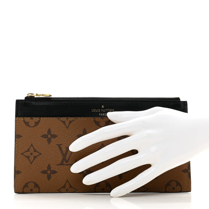 Louis Vuitton Reverse Monogram Slim Purse 2 of 7